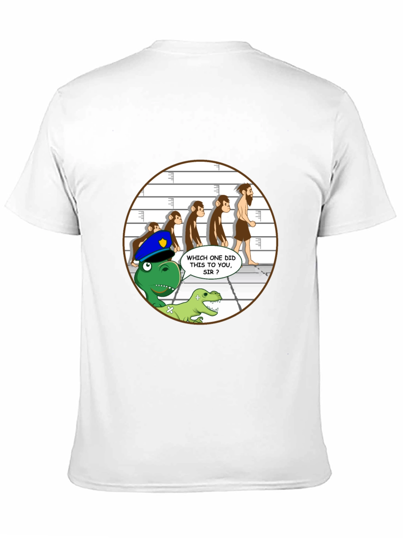 Evolution Lineup Funny T-Shirt
