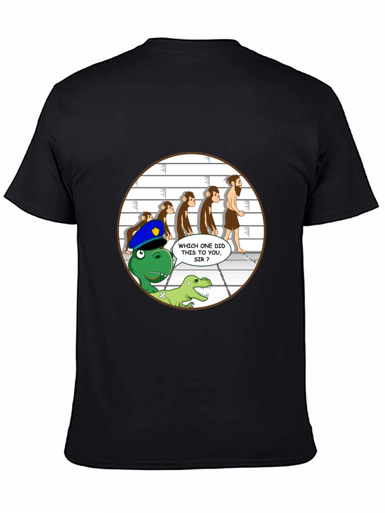 Evolution Lineup Funny T-Shirt