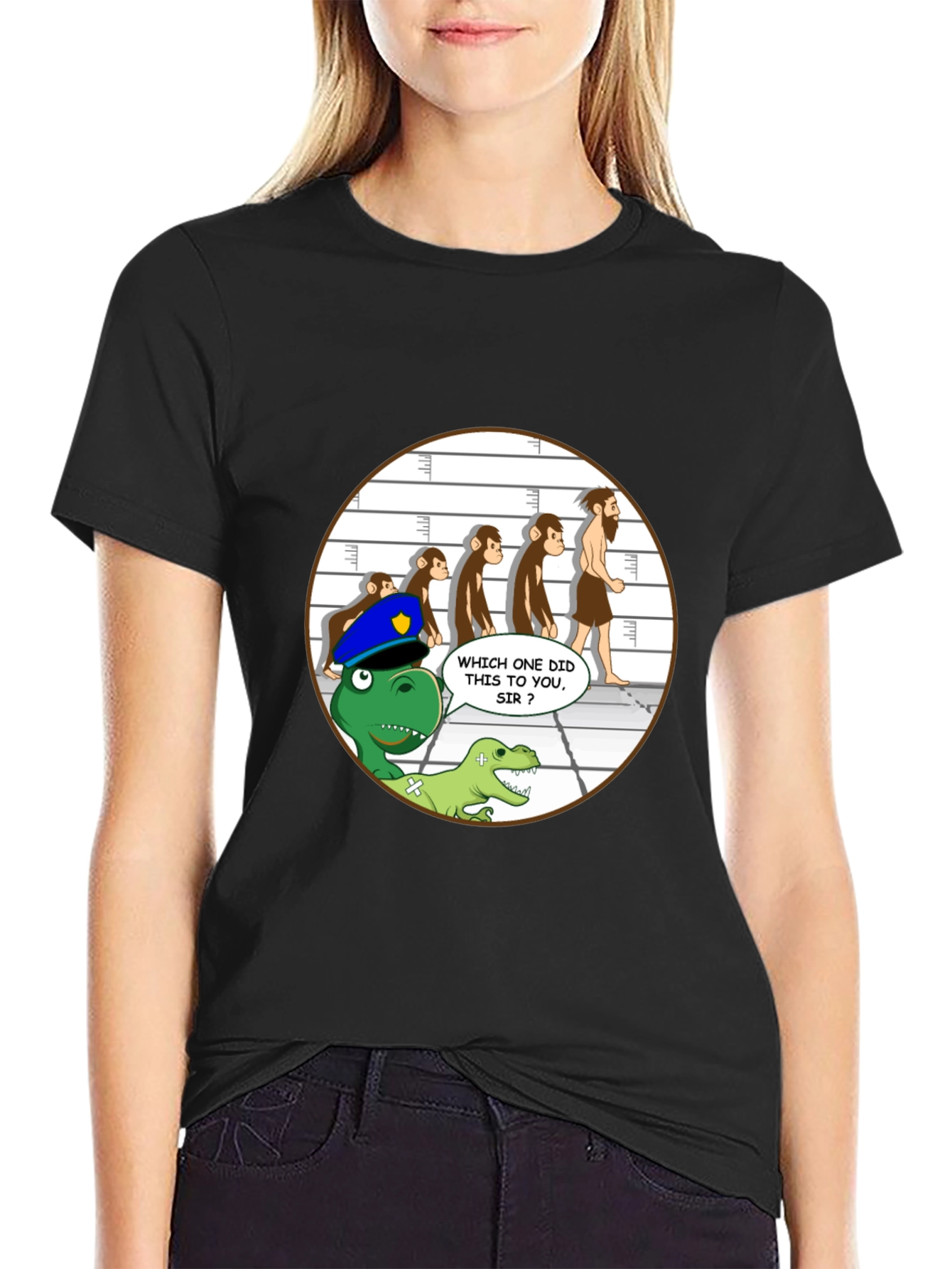 Evolution Lineup Funny T-Shirt