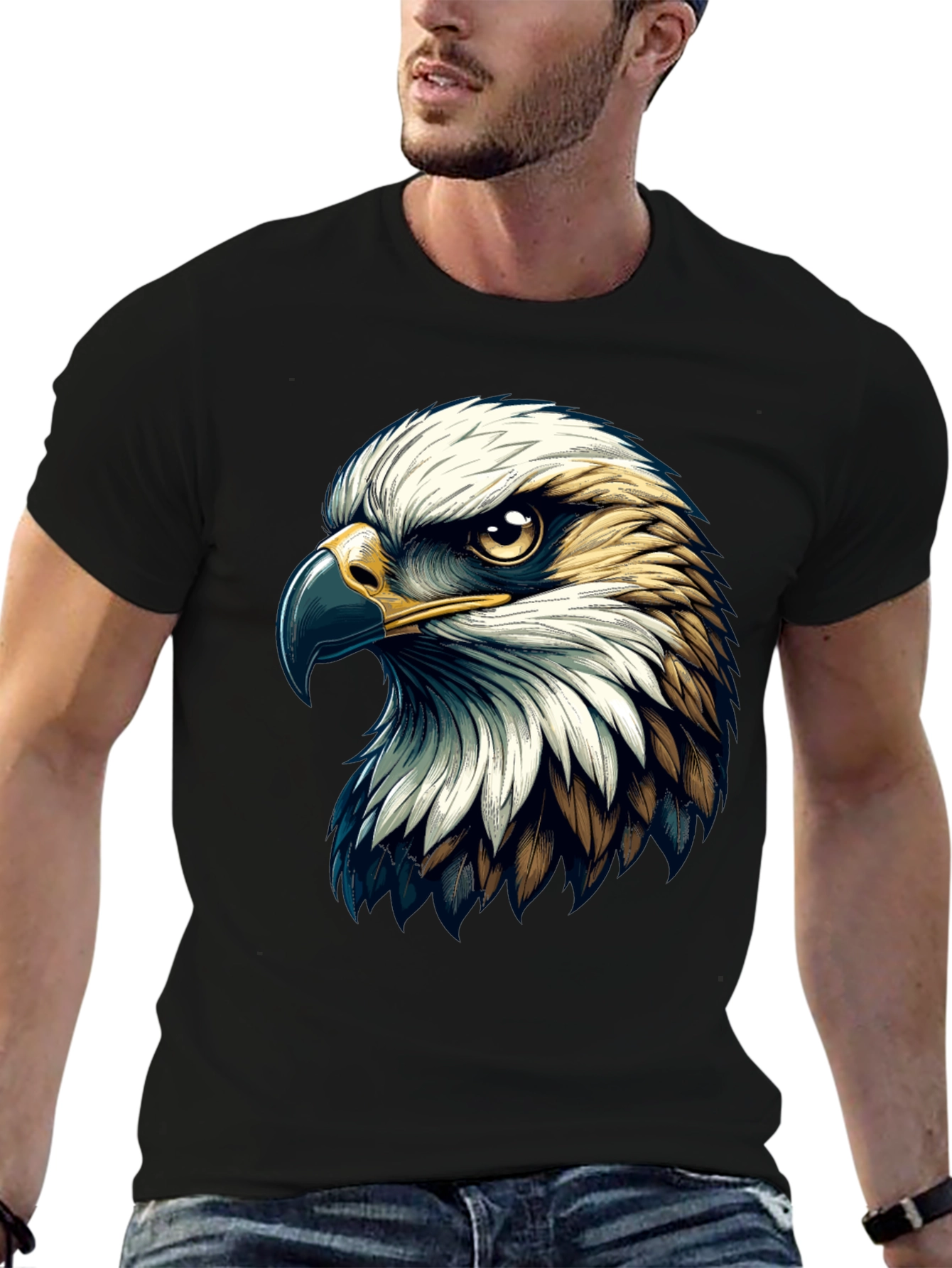 Eagle Graphic T-Shirt - Bold Statement Tee