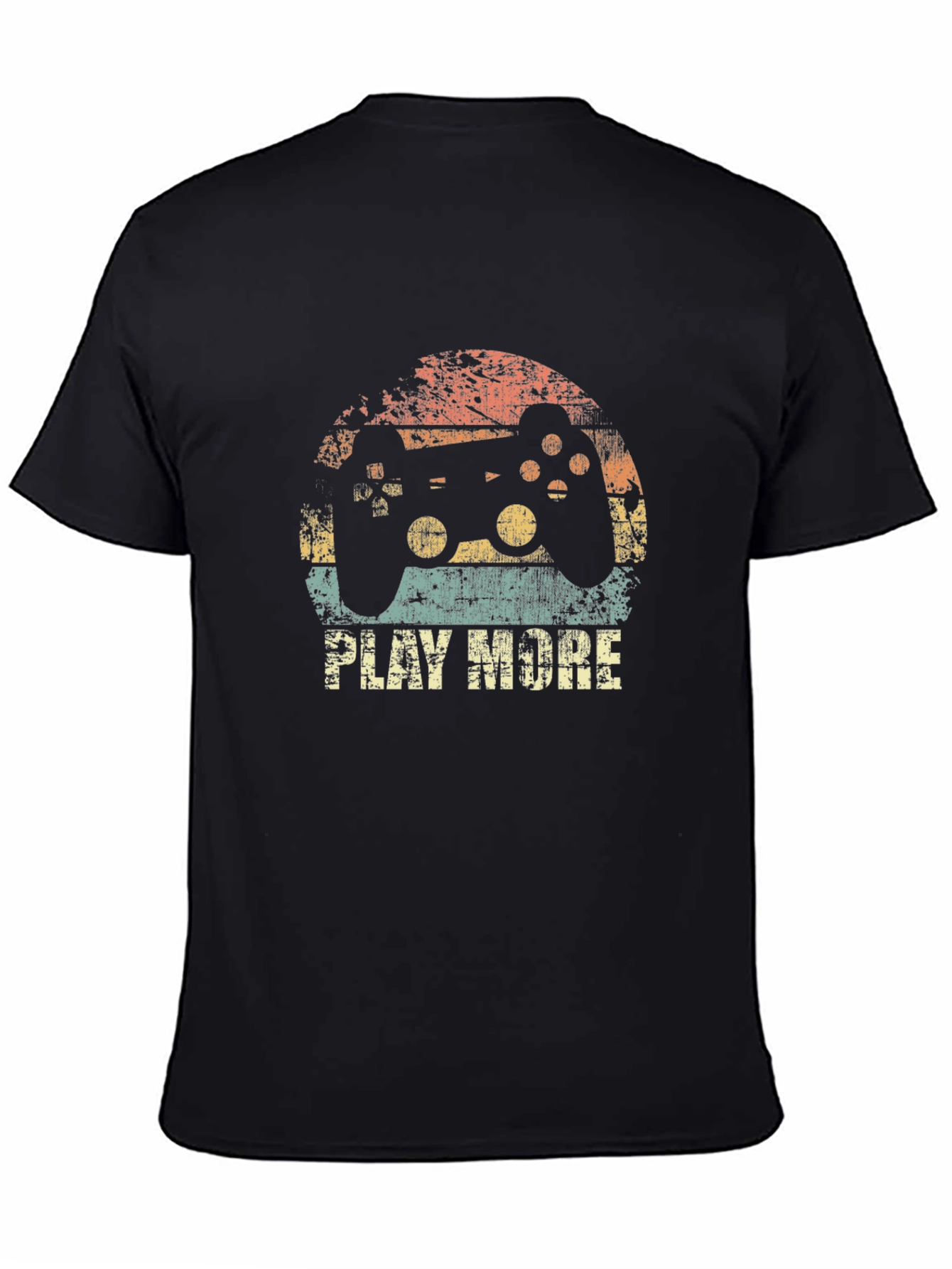 Retro Gamer T-Shirt - Play More Console Tee
