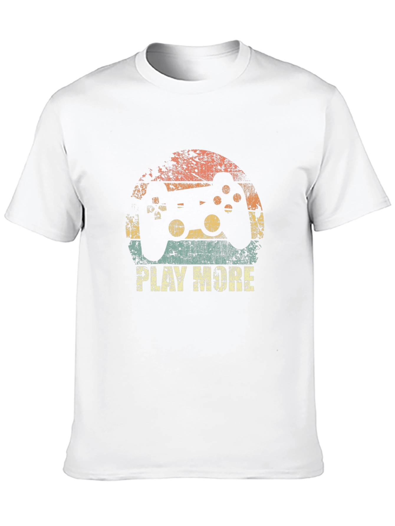 Retro Gamer T-Shirt - Play More Console Tee