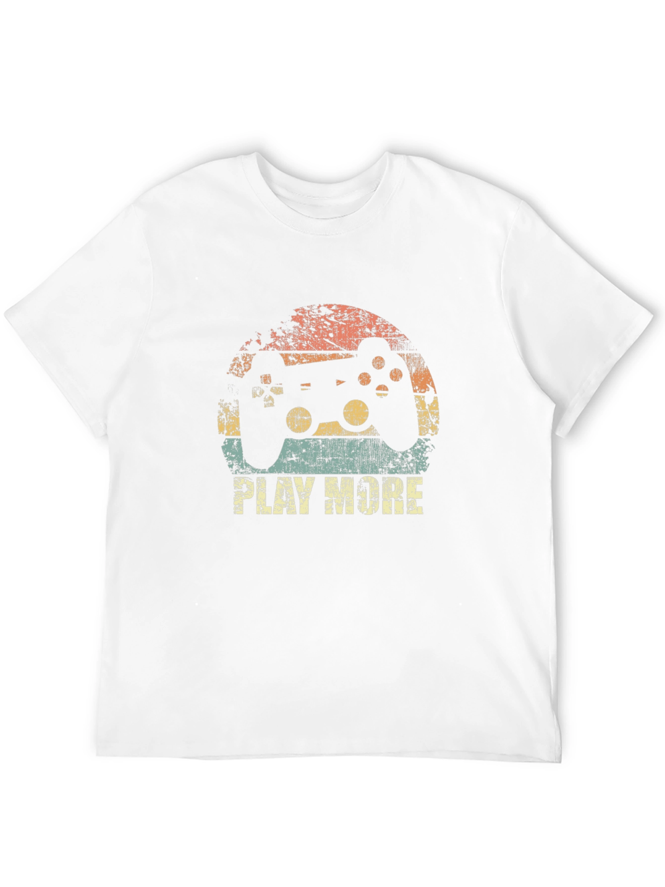 Retro Gamer T-Shirt - Play More Console Tee