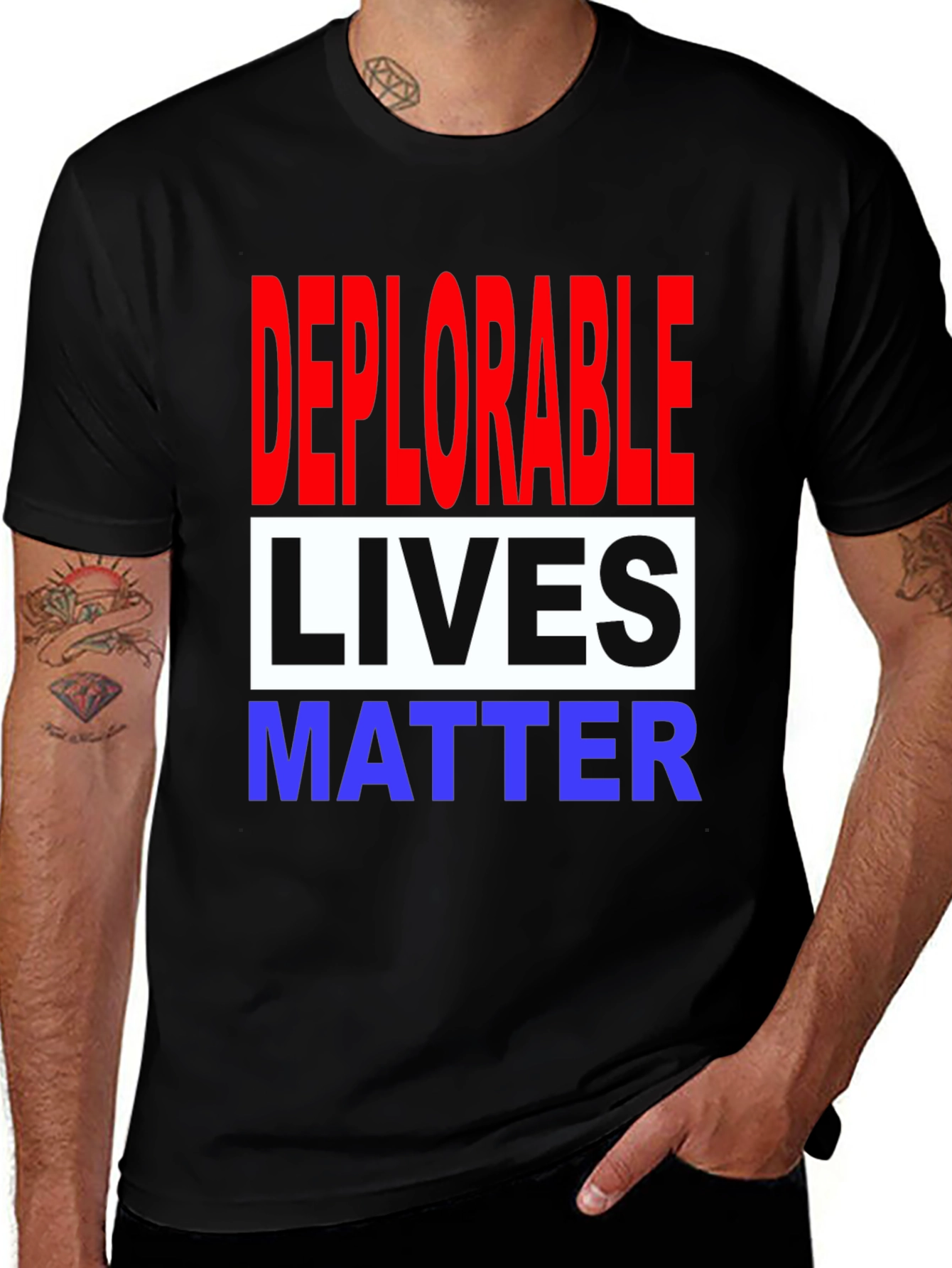 Deplorable Lives Matter Graphic T-Shirt