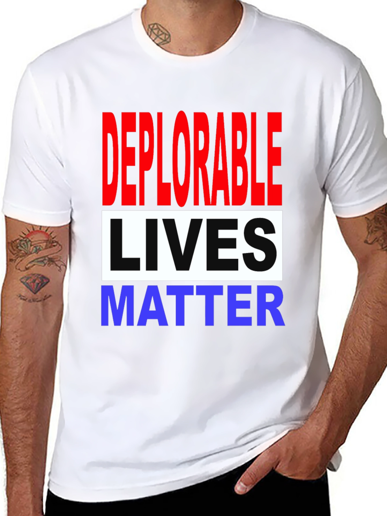 Deplorable Lives Matter Graphic T-Shirt