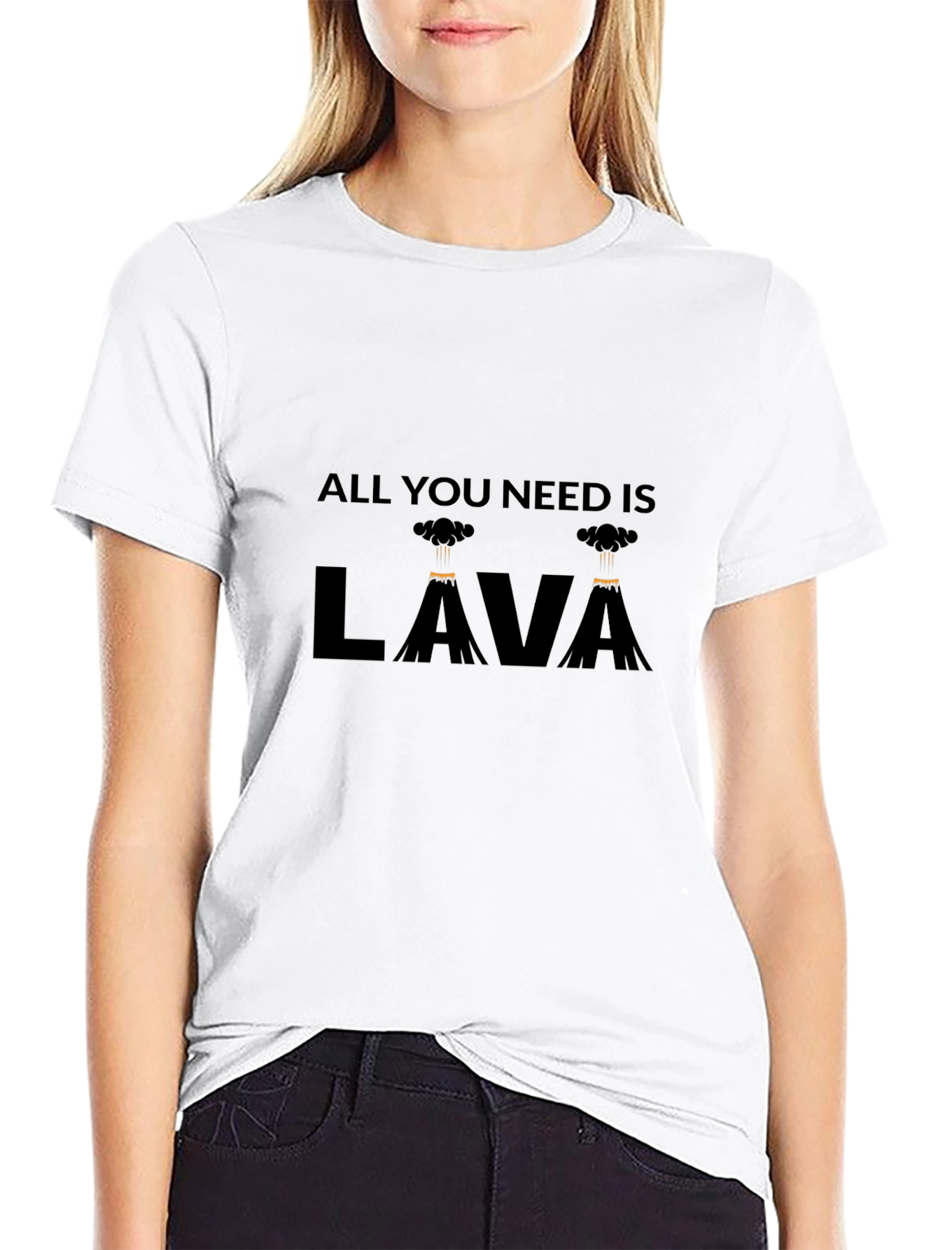All You Need Is Lava Graphic Tee