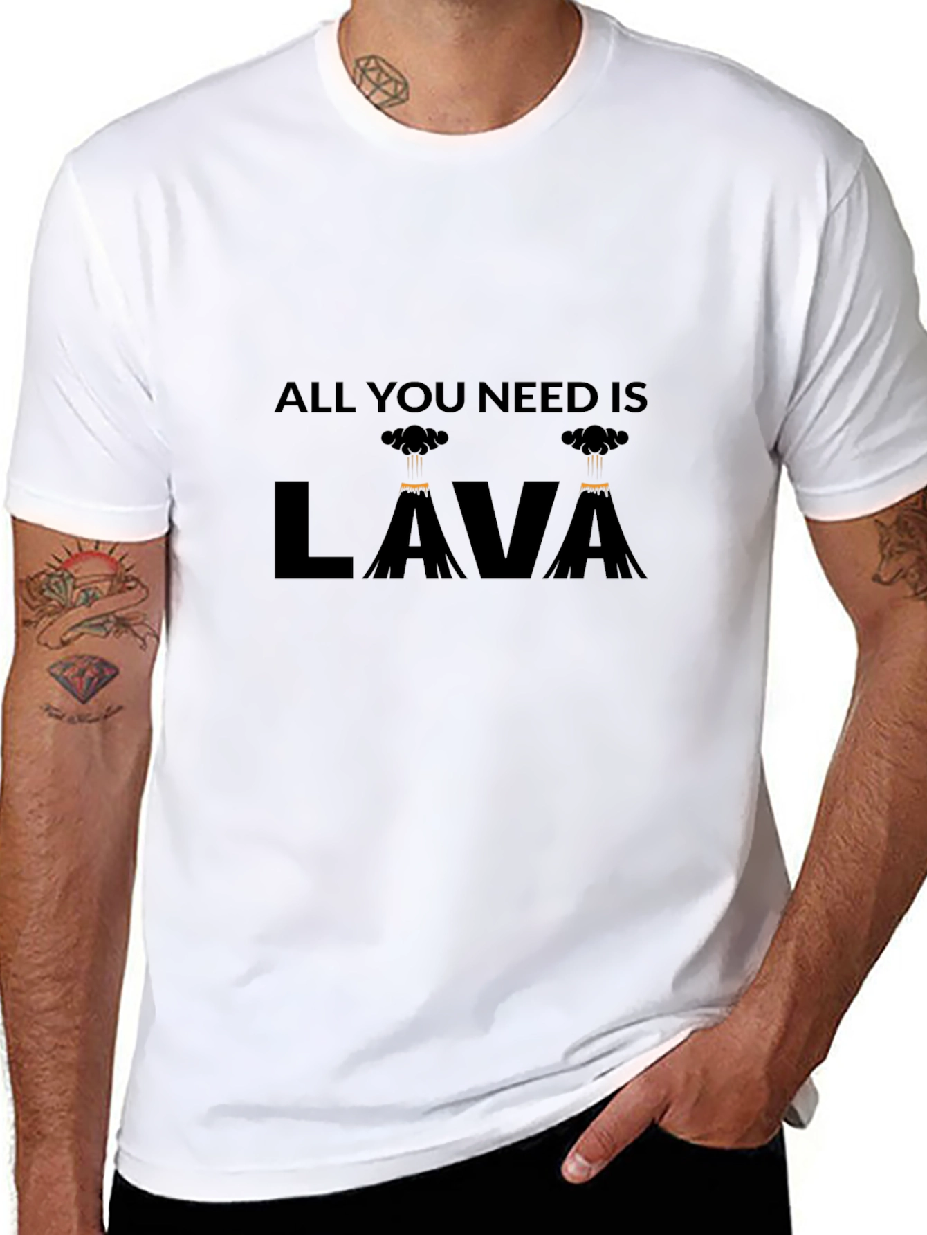 All You Need Is Lava Graphic Tee