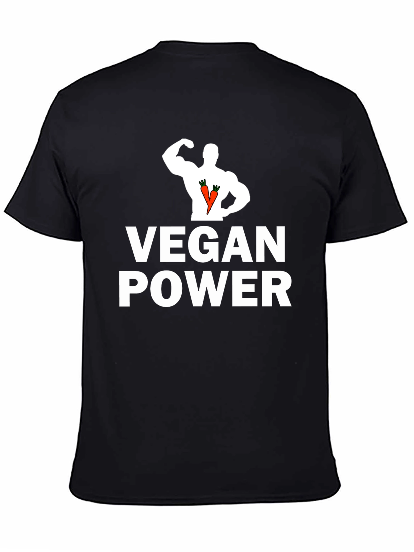 Vegan Power T-Shirt - Strong & Healthy Lifestyle Tee