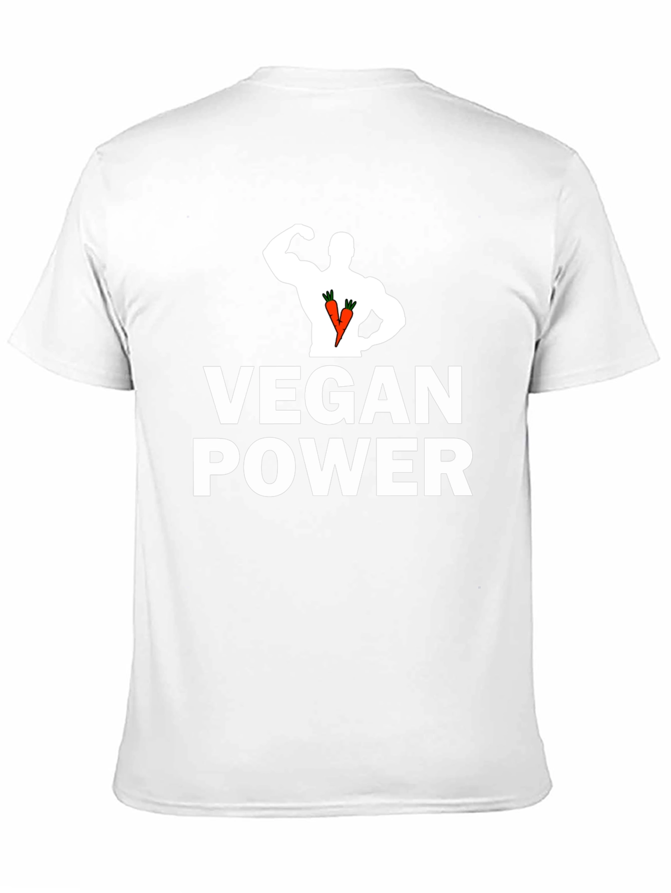 Vegan Power T-Shirt - Strong & Healthy Lifestyle Tee