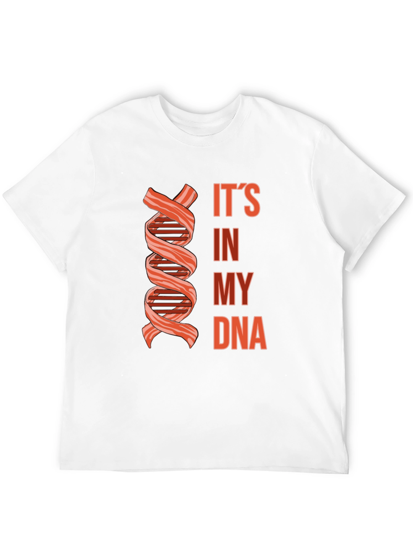 Bacon DNA T-Shirt - Funny Foodie Graphic Tee
