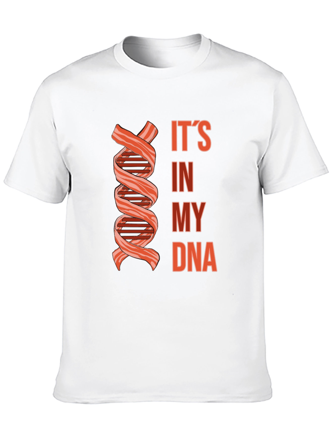 Bacon DNA T-Shirt - Funny Foodie Graphic Tee