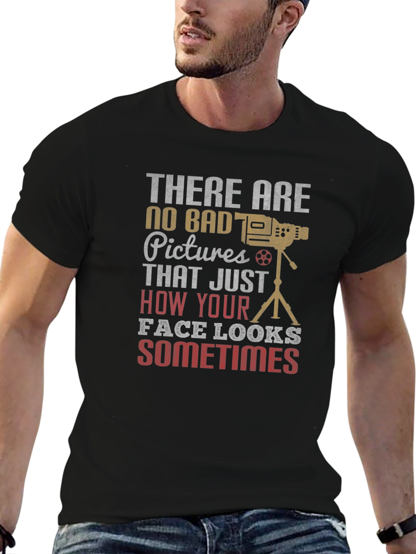 No Bad Pictures Graphic Tee