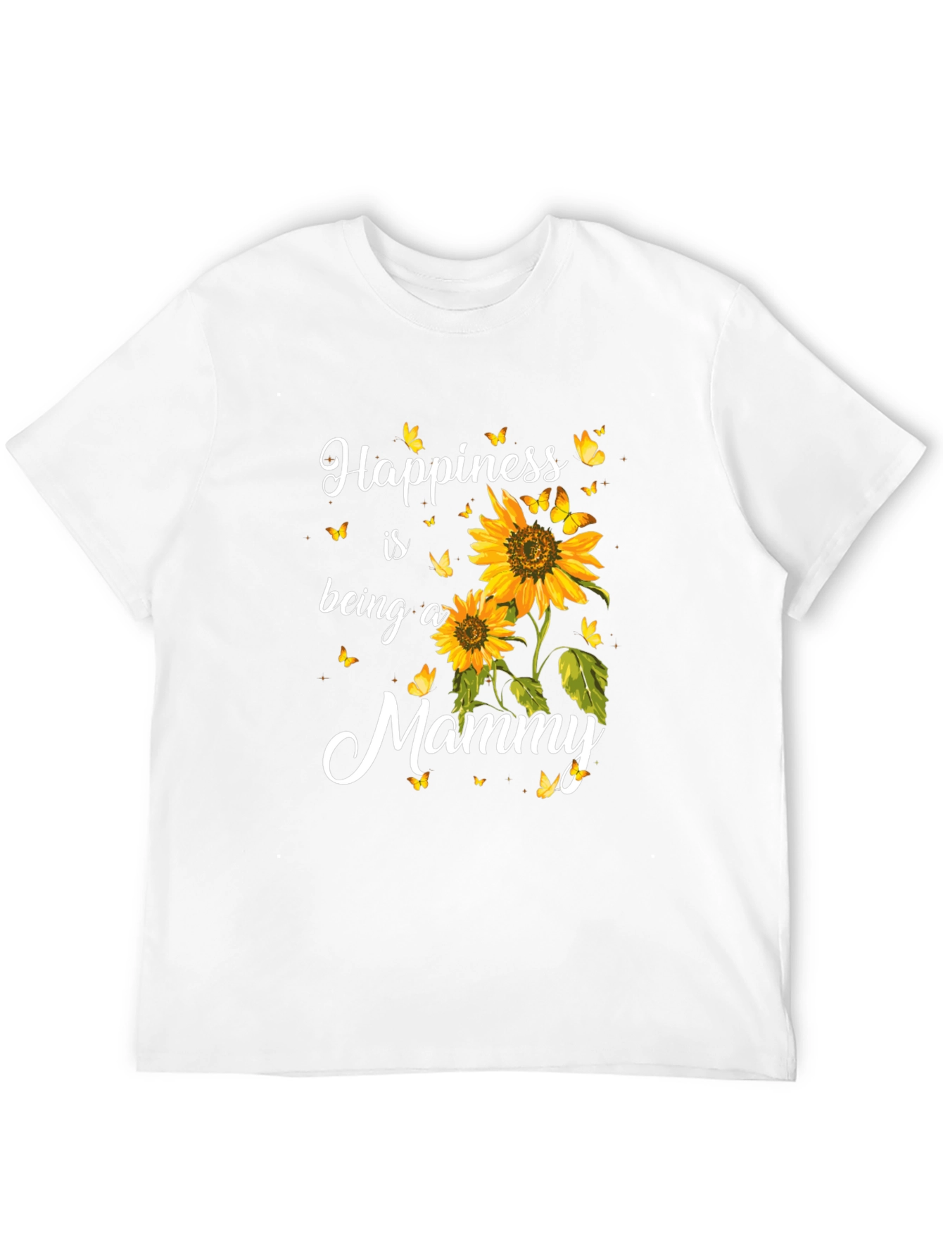 Happiness is Being a Mommy Sunflower T-Shirt