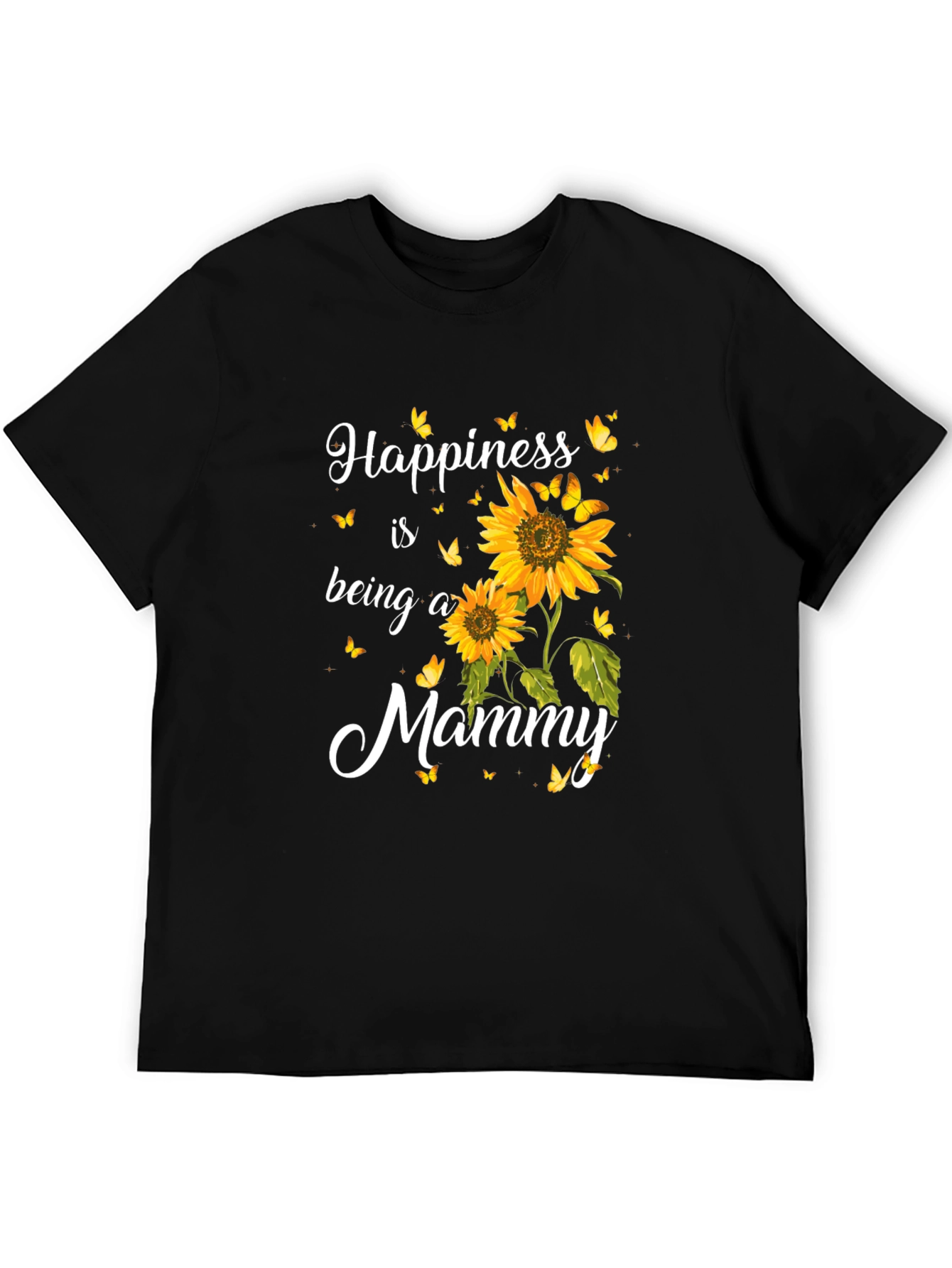 Happiness is Being a Mommy Sunflower T-Shirt