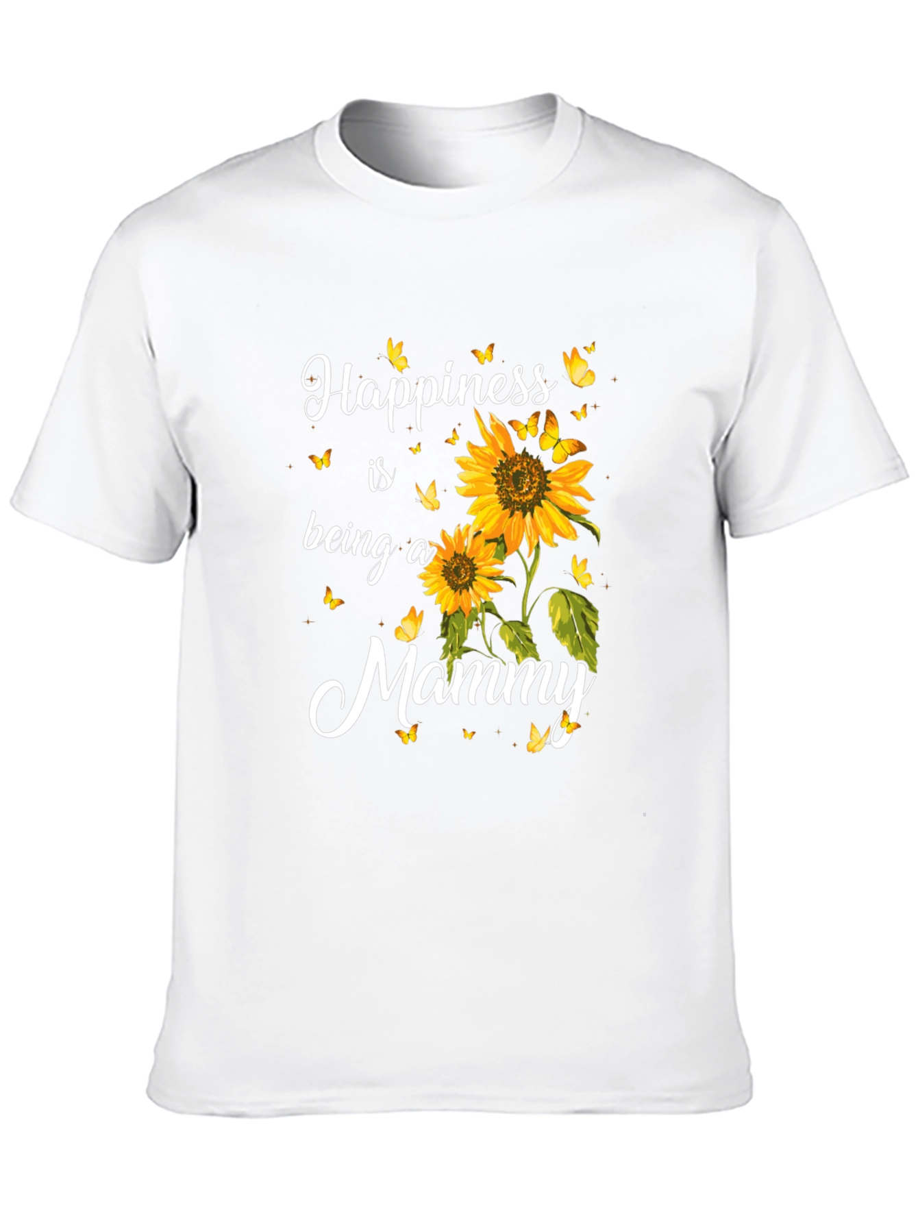 Happiness is Being a Mommy Sunflower T-Shirt