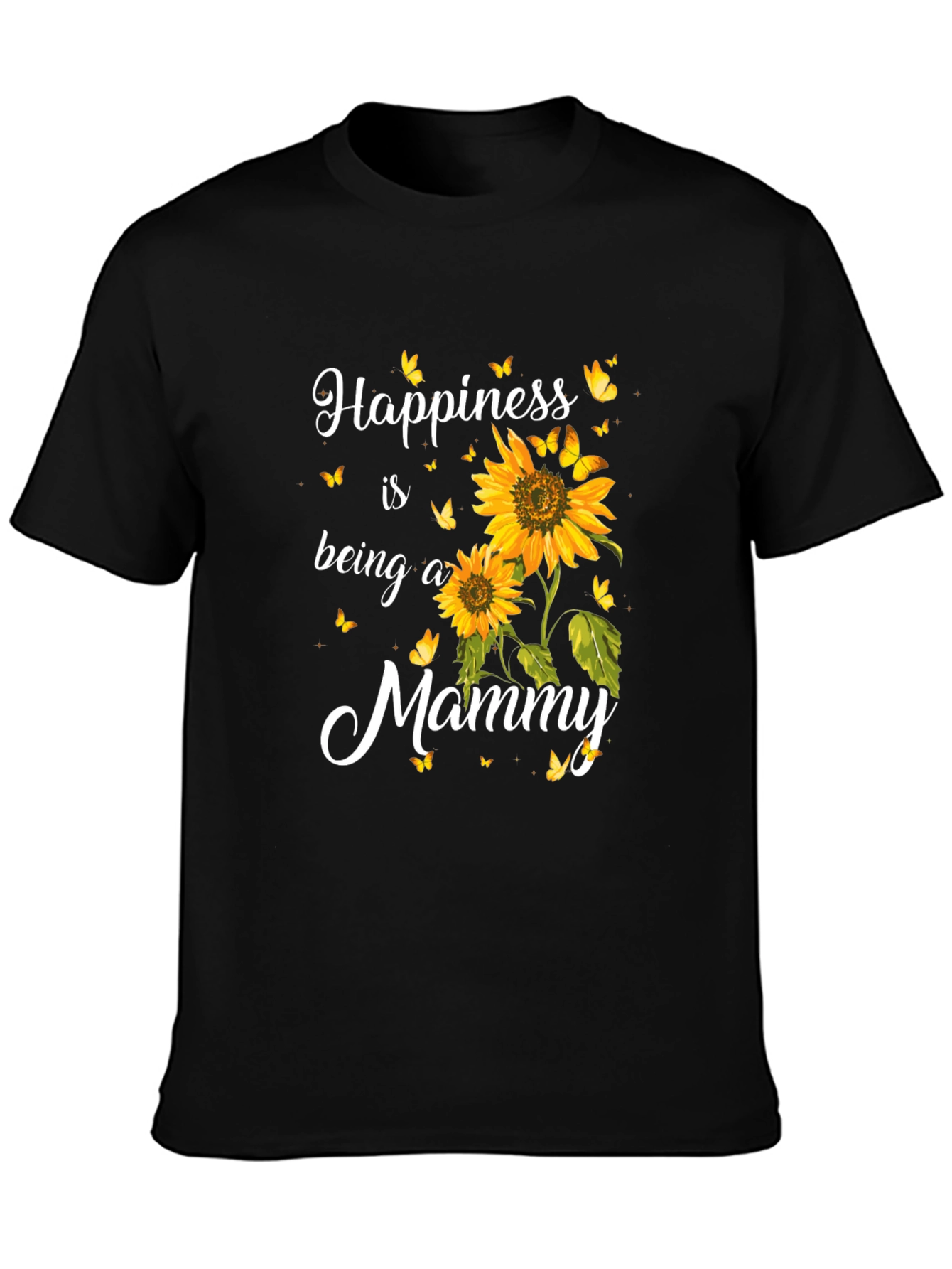 Happiness is Being a Mommy Sunflower T-Shirt