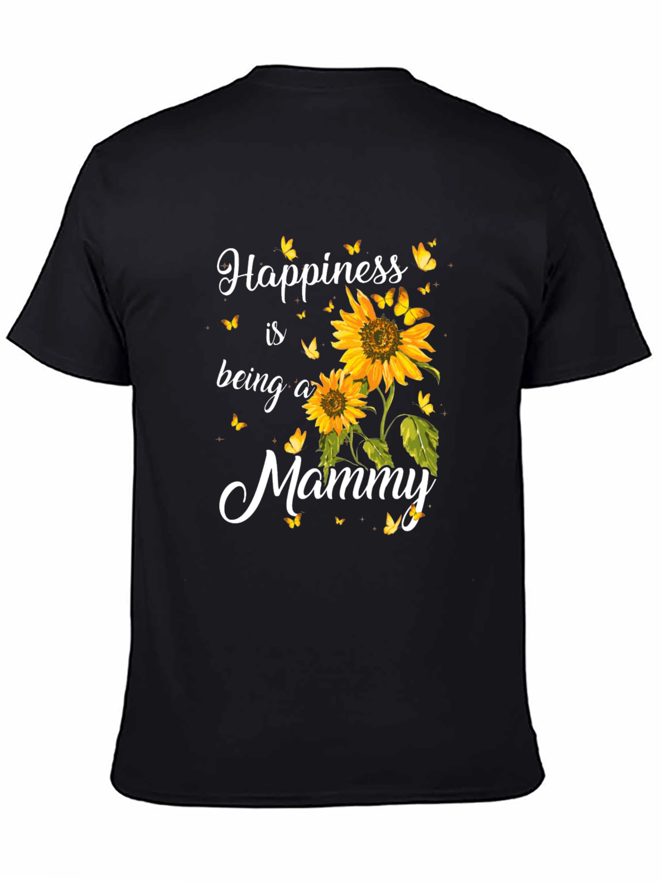 Happiness is Being a Mommy Sunflower T-Shirt