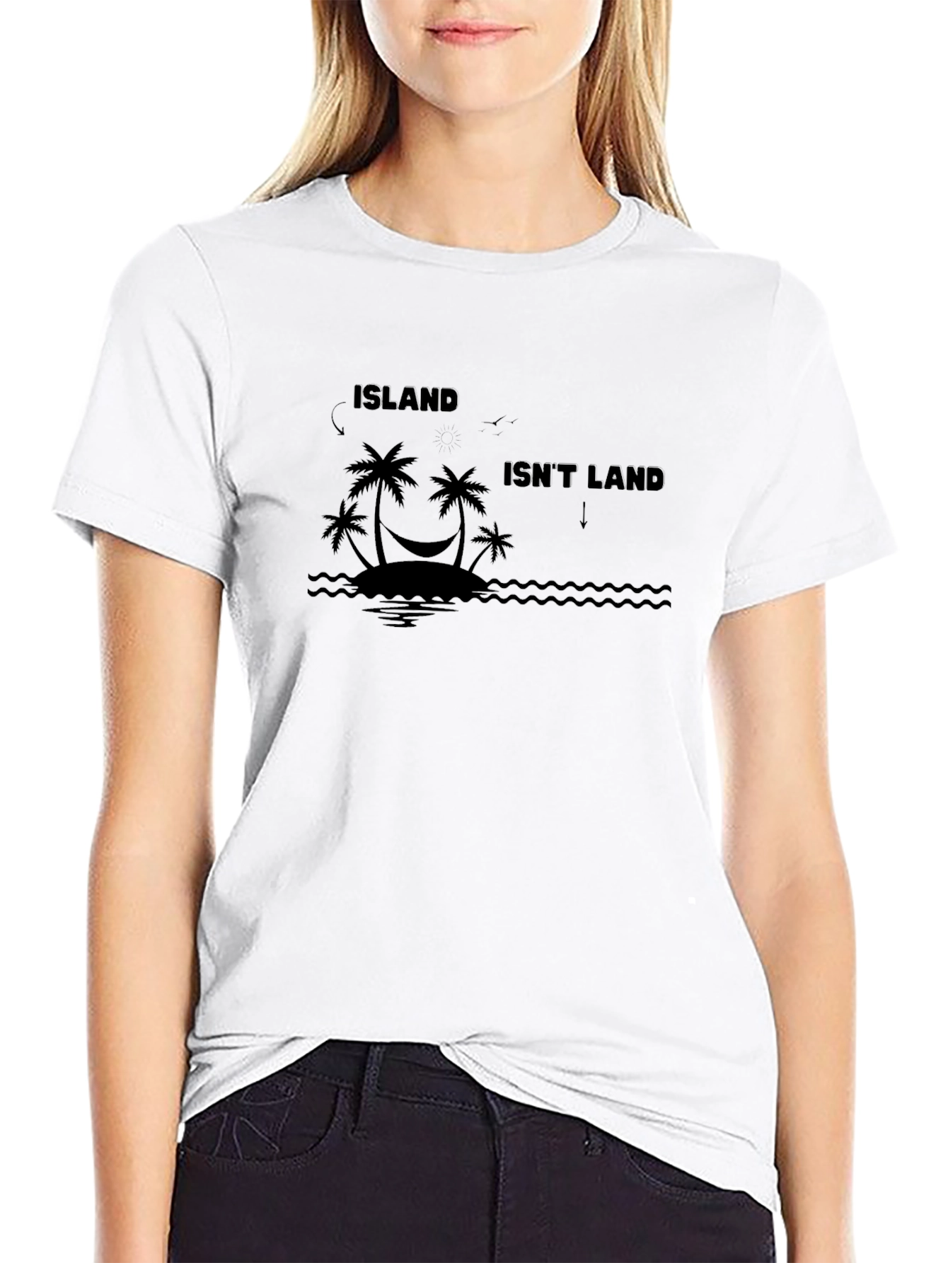 Island Isnt Land T-Shirt