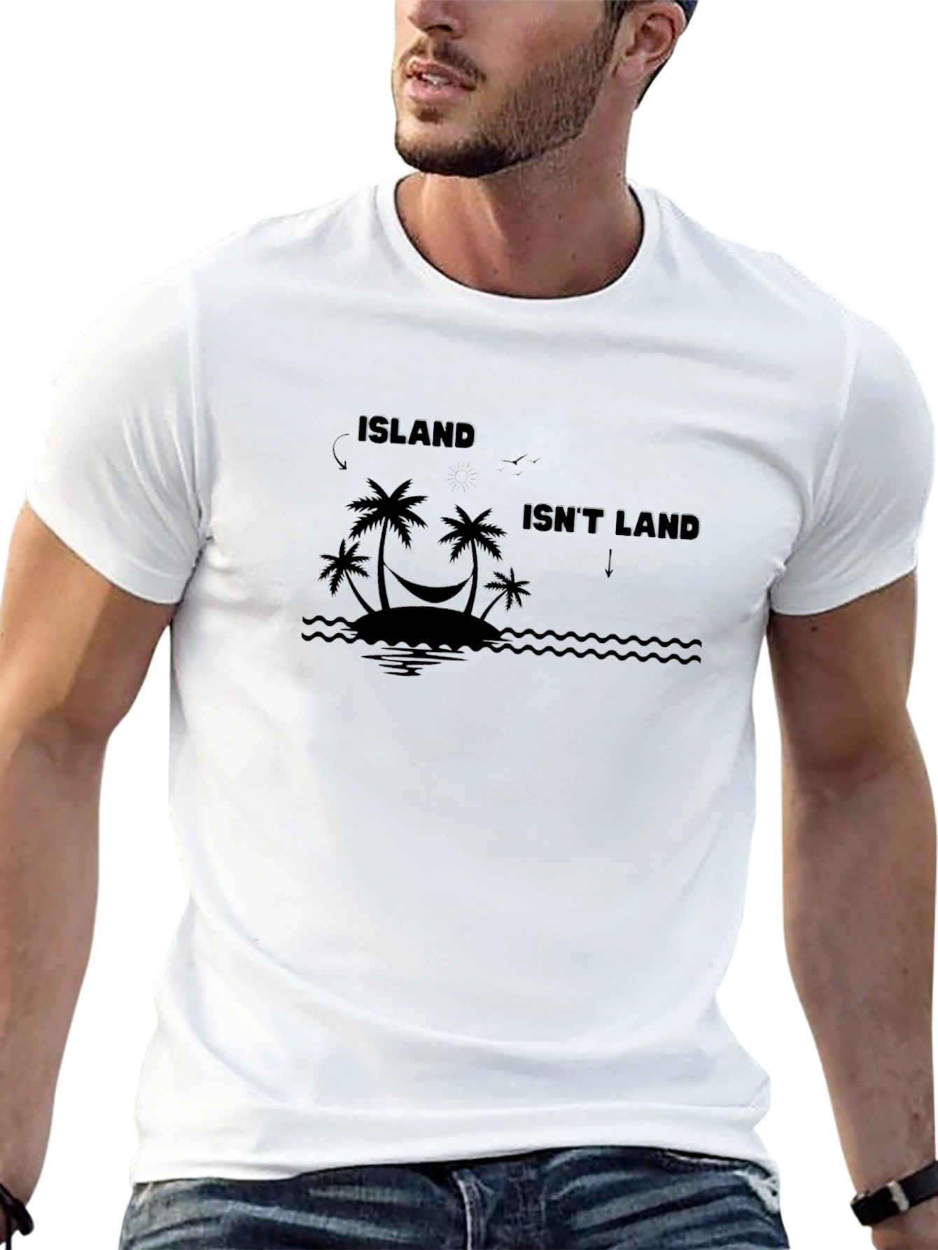 Island Isnt Land T-Shirt