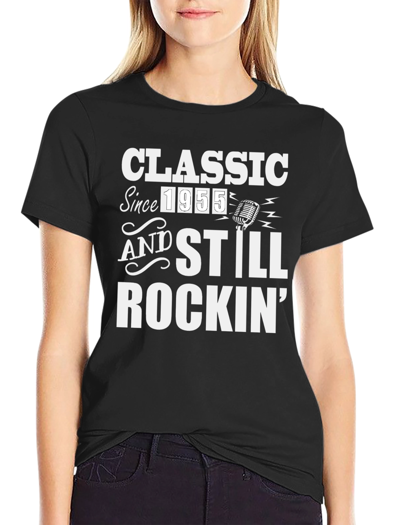 Classic Since 1955 Rockin Graphic T-Shirt
