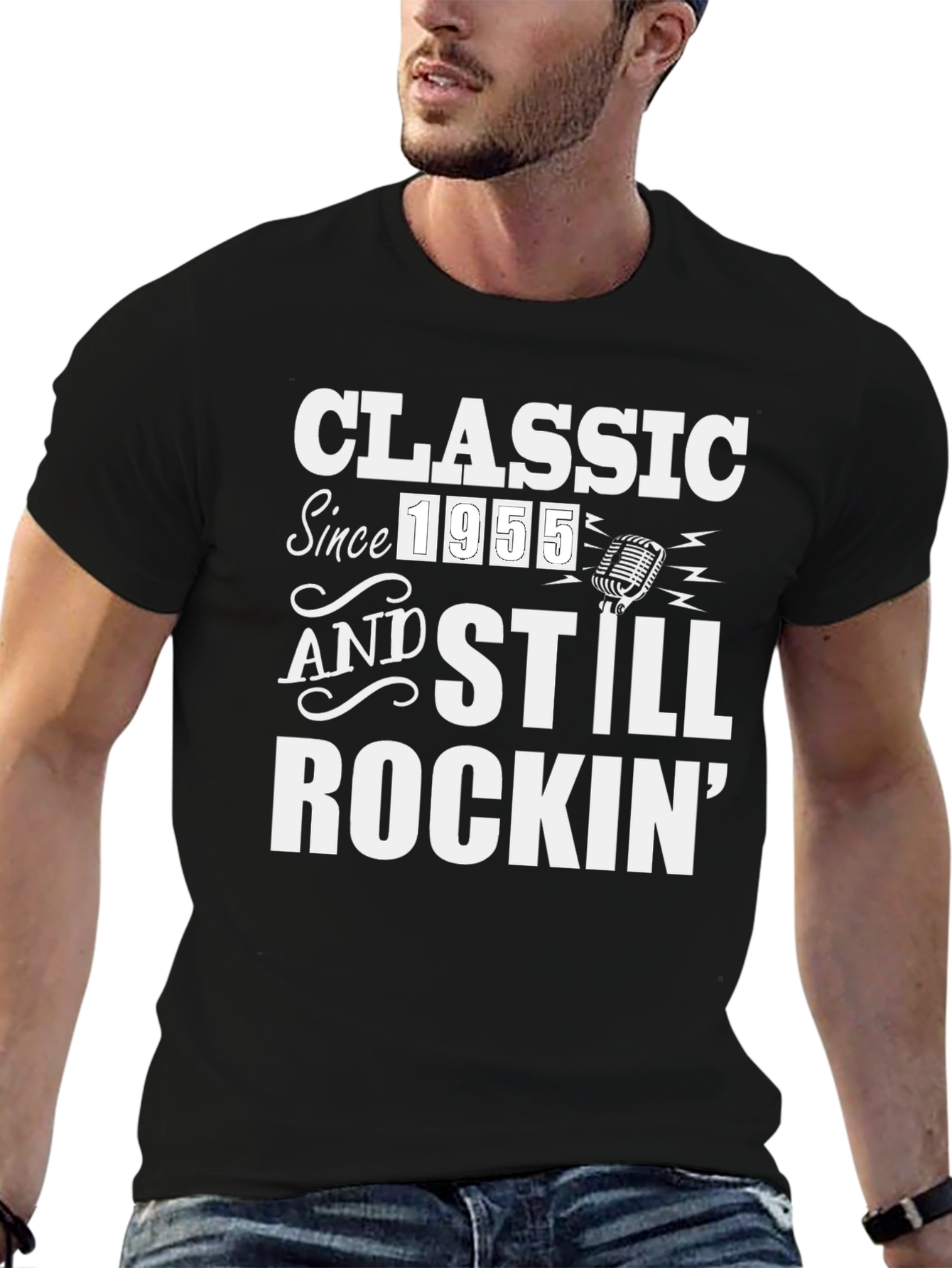 Classic Since 1955 Rockin Graphic T-Shirt