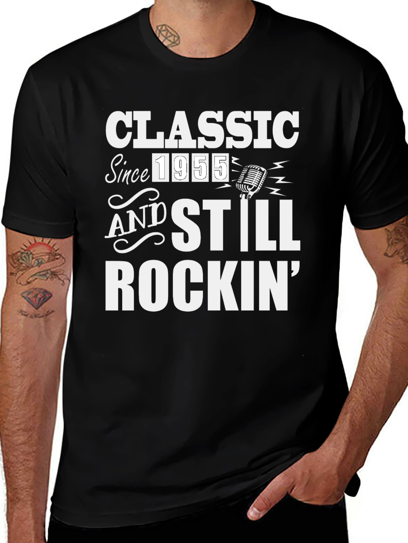 Classic Since 1955 Rockin Graphic T-Shirt