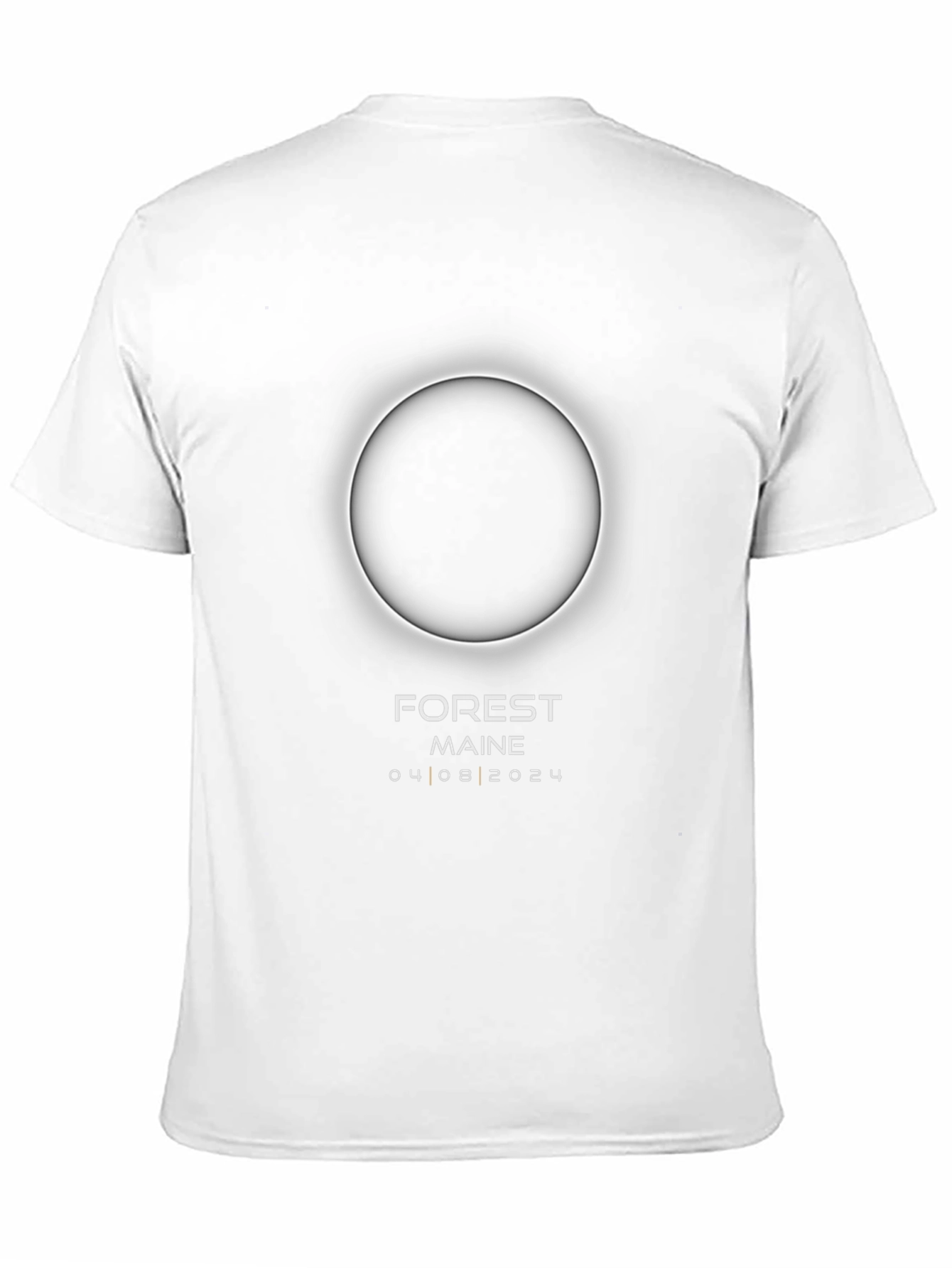 Forest Maine Eclipse 2024 T-Shirt