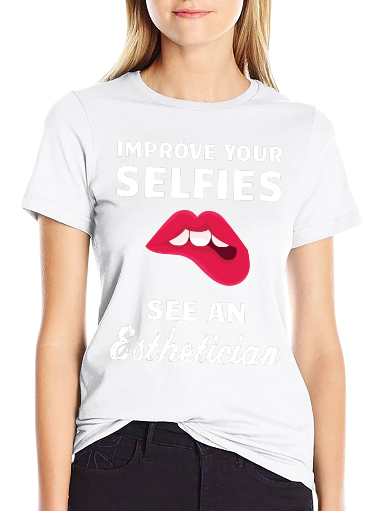 Selfies Esthetician Graphic Tee