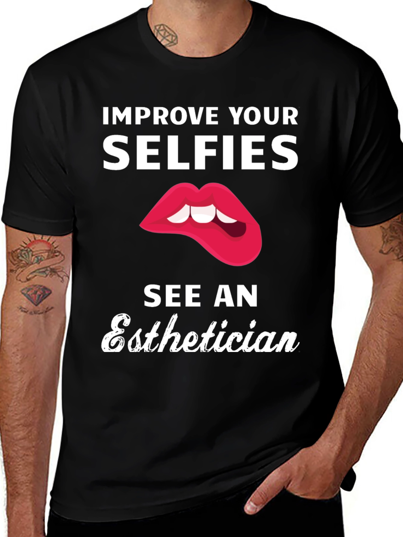 Selfies Esthetician Graphic Tee