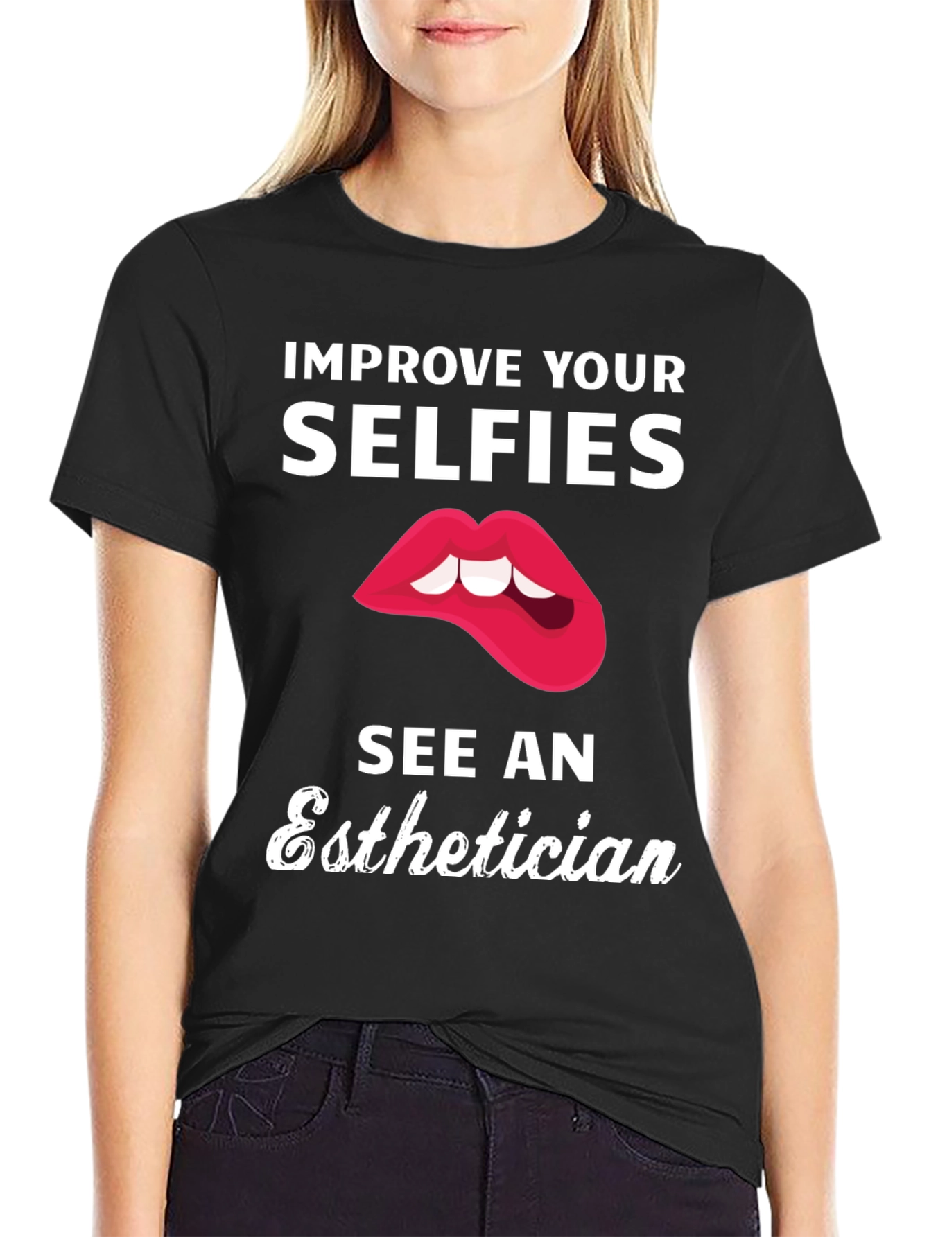 Selfies Esthetician Graphic Tee