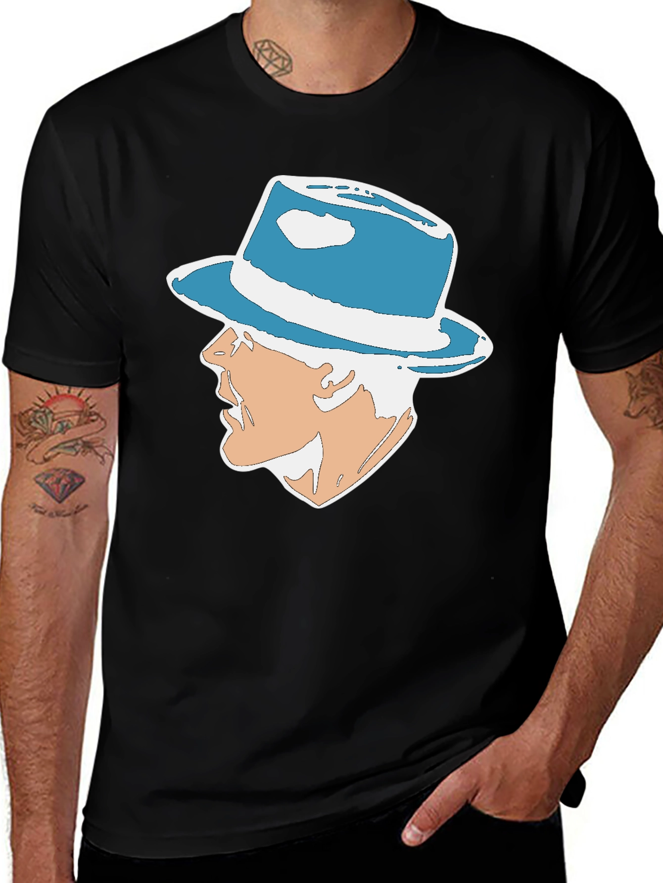 Cool Hat Graphic Tee