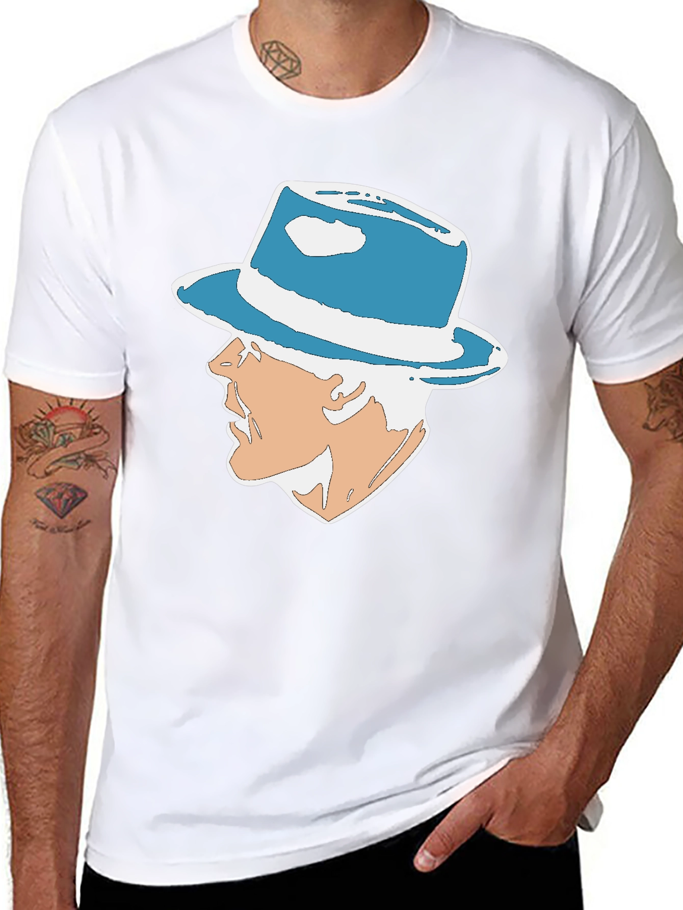 Cool Hat Graphic Tee