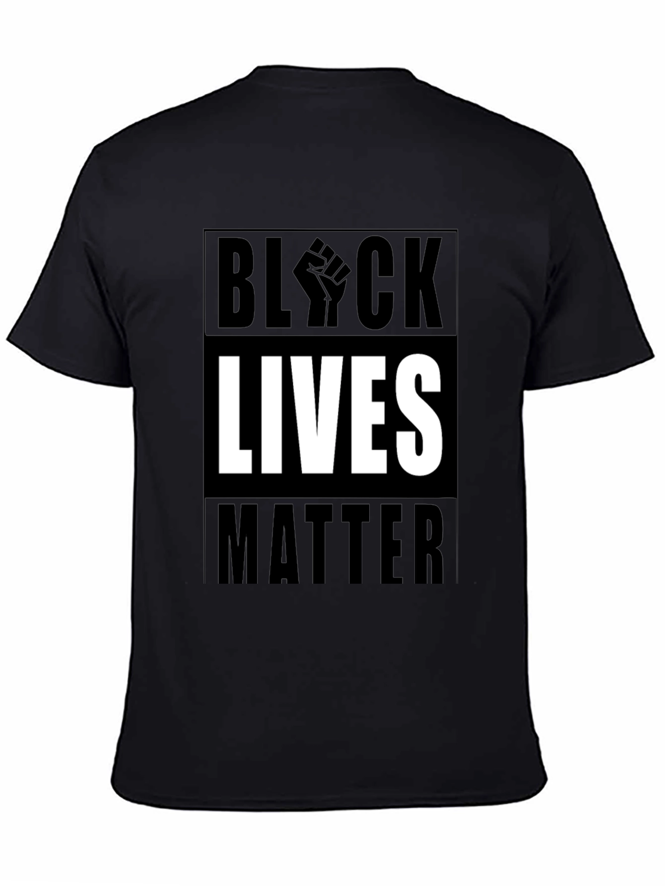Black Lives Matter Graphic Tee - Mens