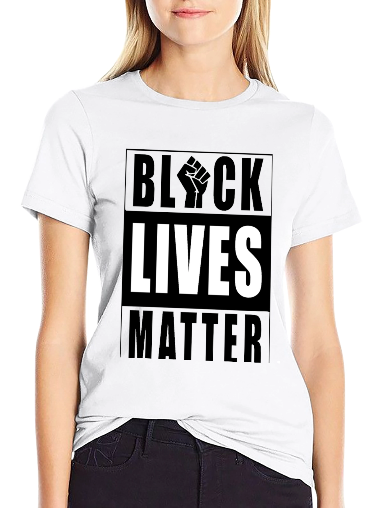 Black Lives Matter Graphic Tee - Mens