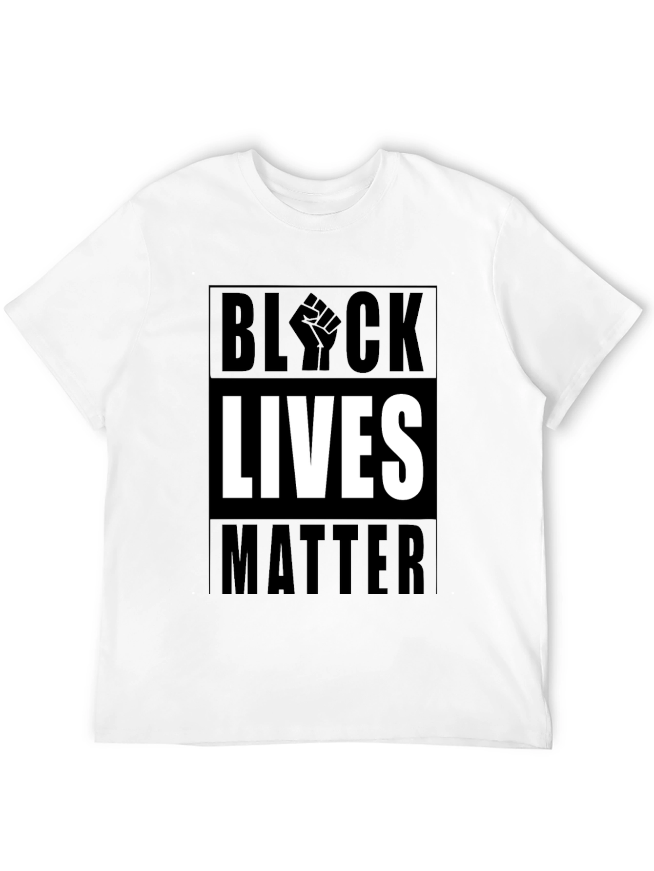 Black Lives Matter Graphic Tee - Mens