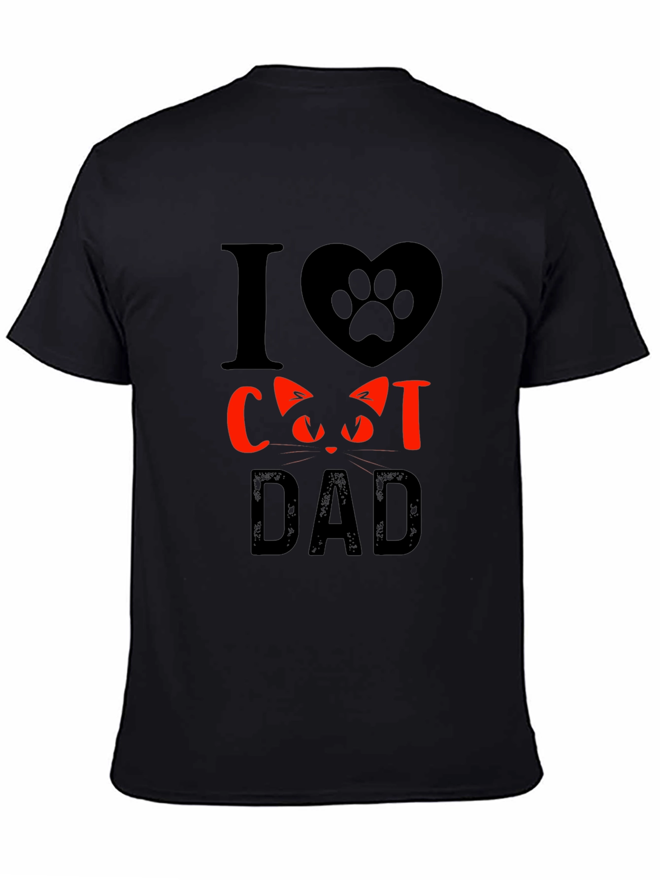 I Love Cat Dad T-Shirt