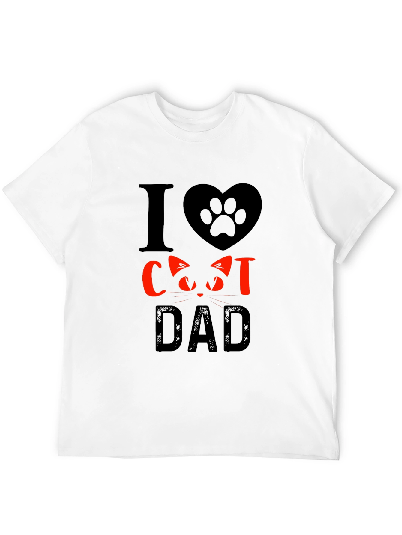I Love Cat Dad T-Shirt