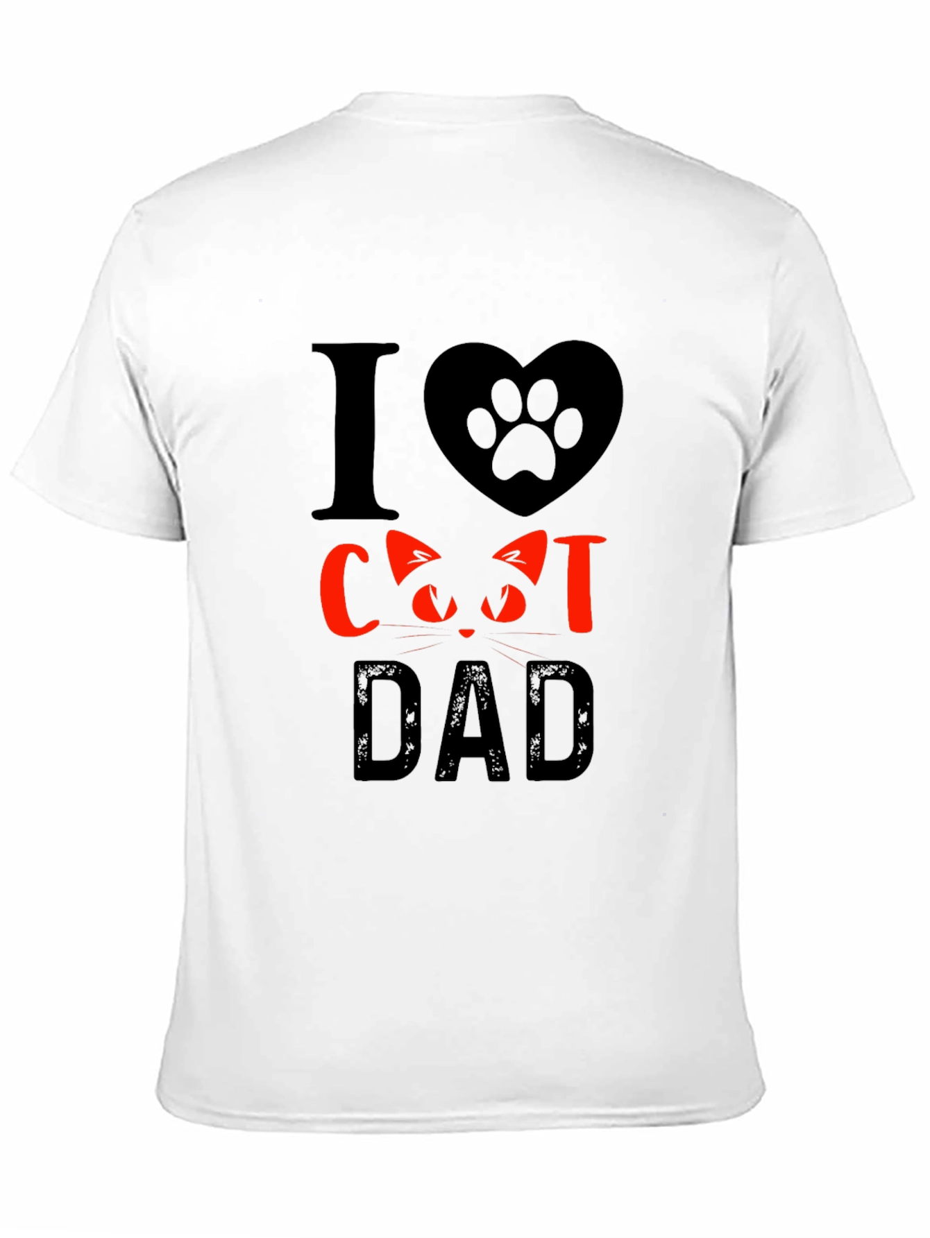 I Love Cat Dad T-Shirt