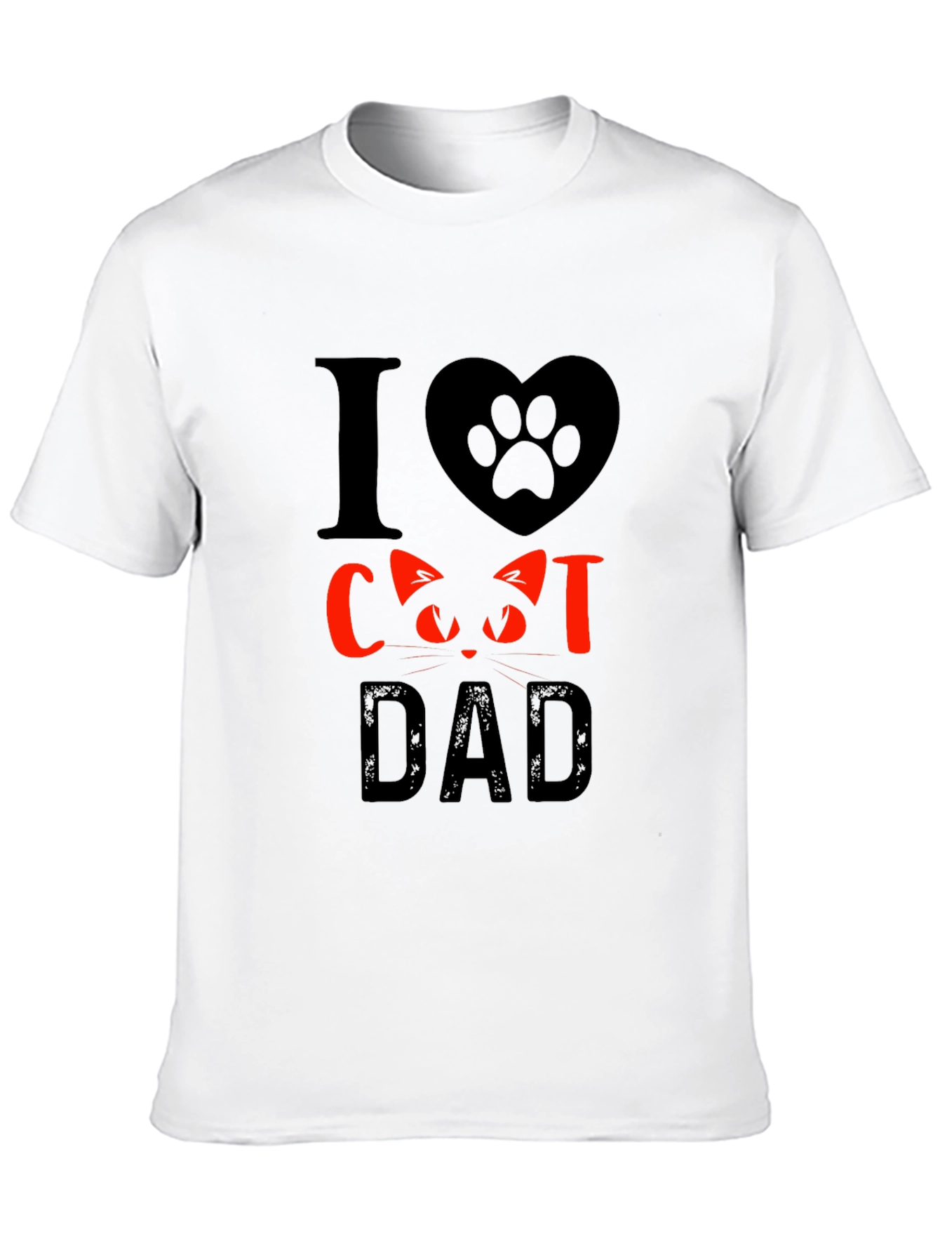 I Love Cat Dad T-Shirt