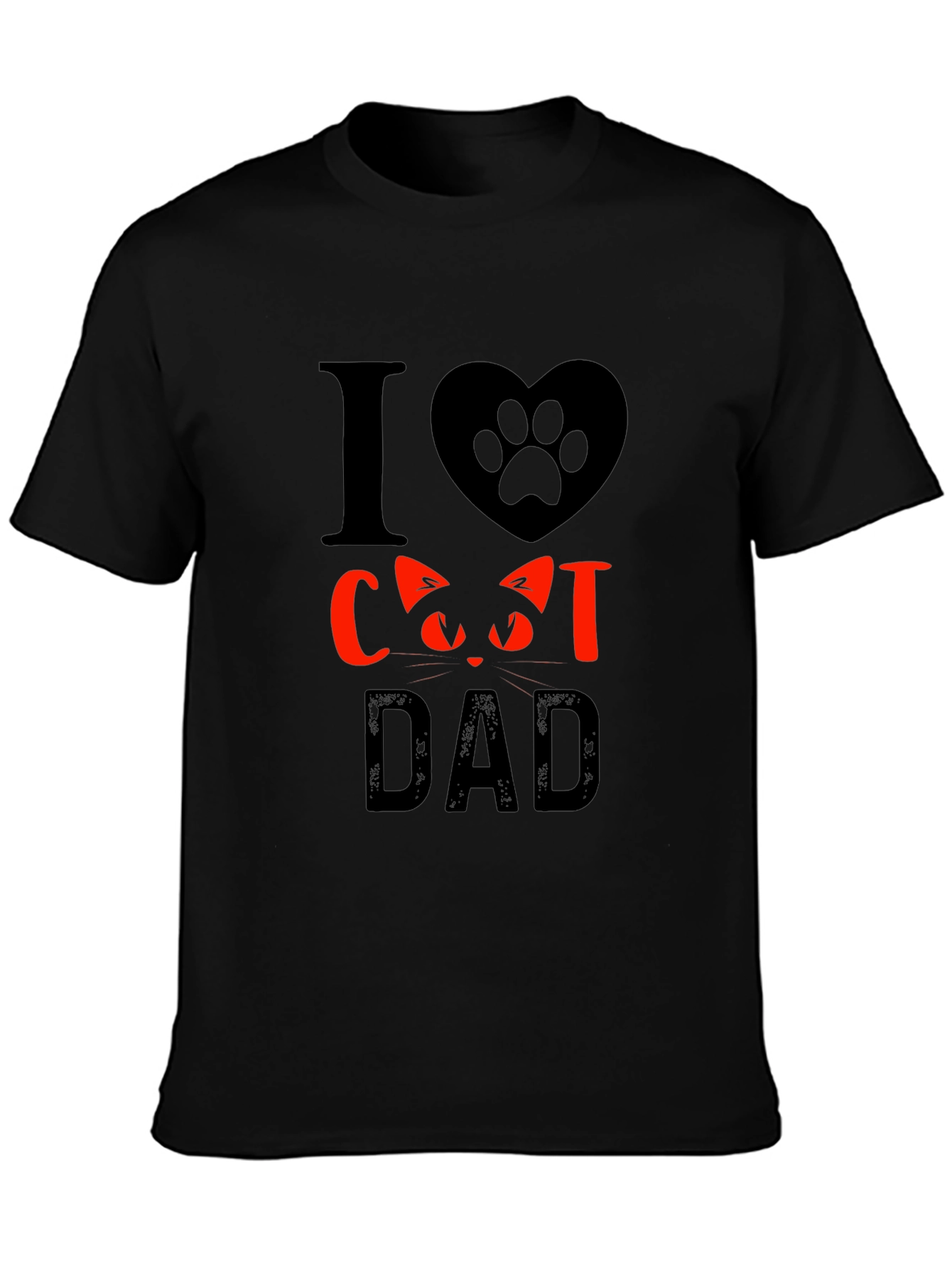 I Love Cat Dad T-Shirt
