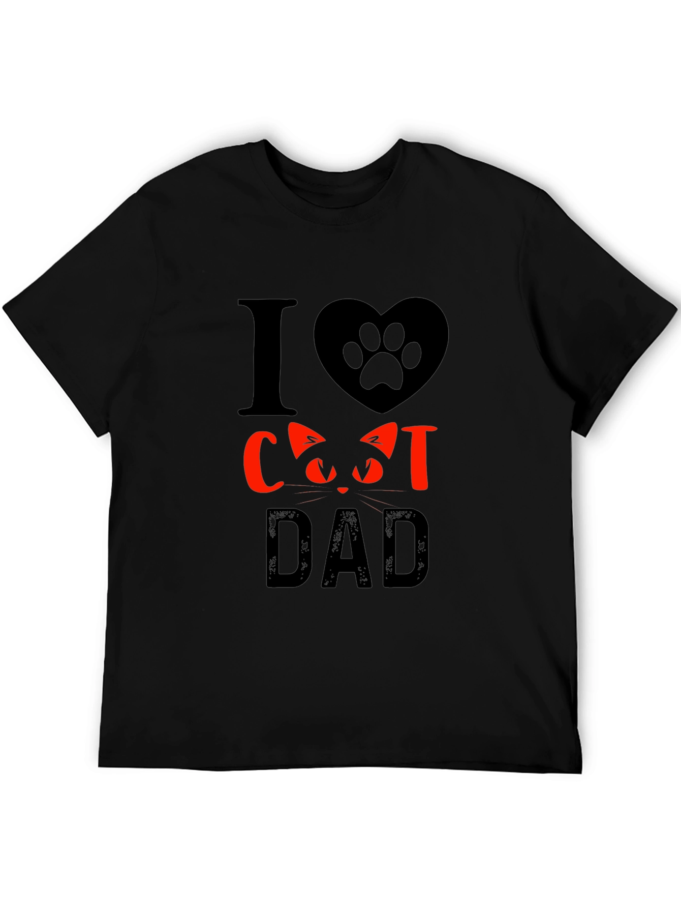 I Love Cat Dad T-Shirt