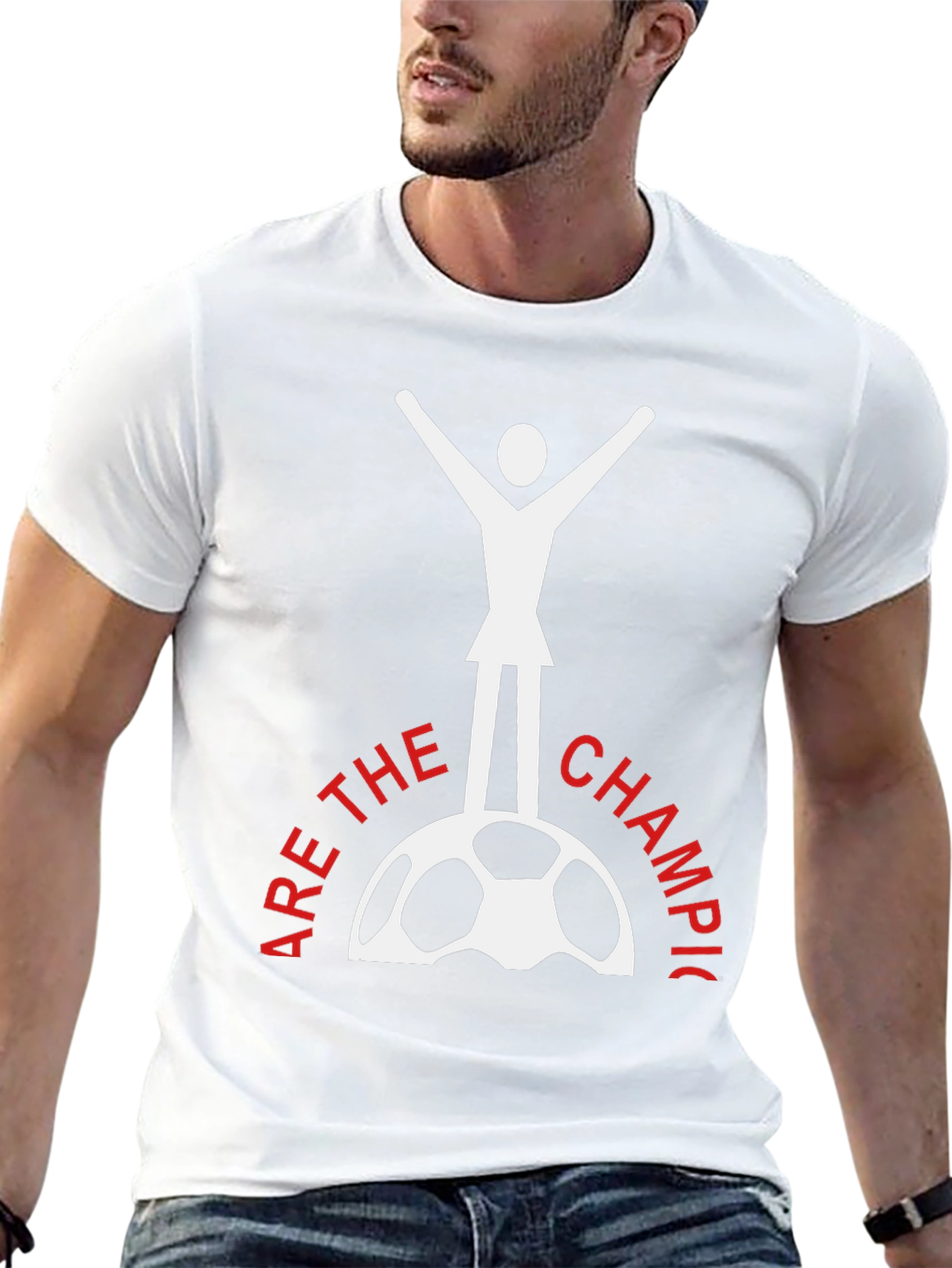 Champions Soccer T-Shirt - Black Tee