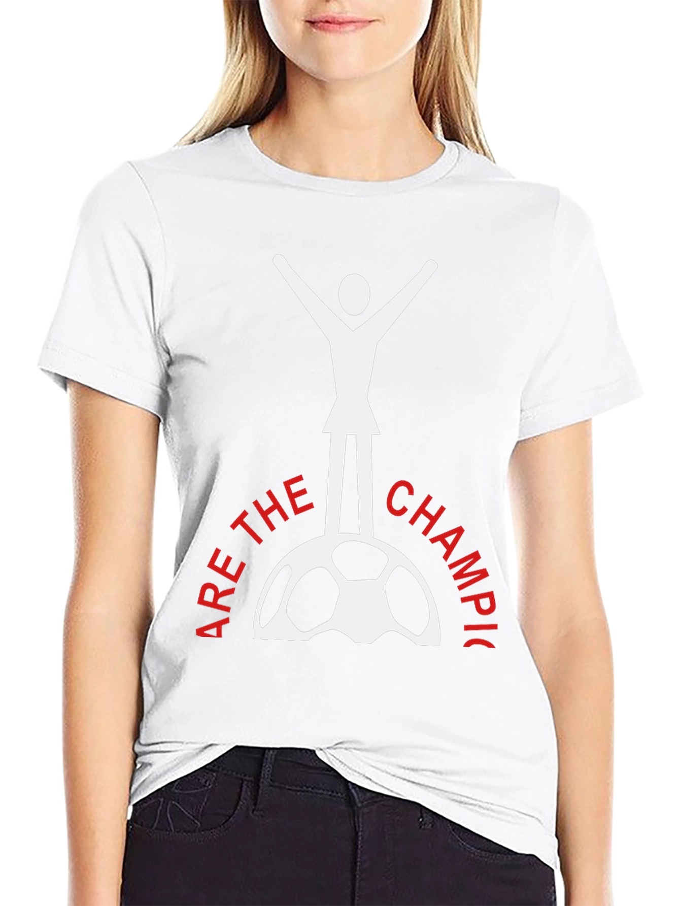 Champions Soccer T-Shirt - Black Tee