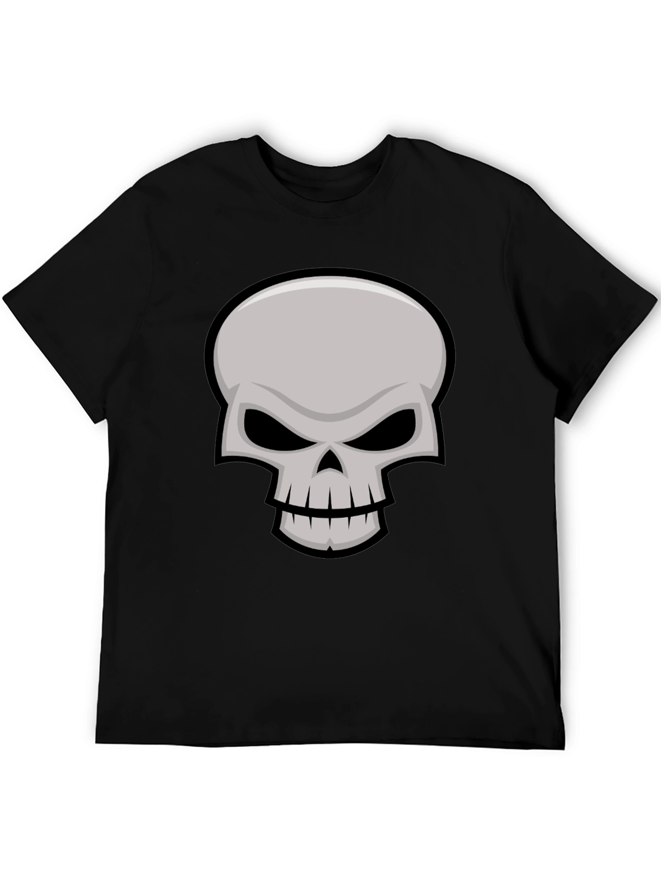 Skull Graphic Black T-Shirt