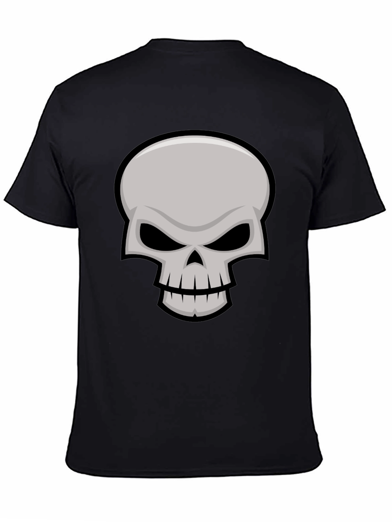 Skull Graphic Black T-Shirt
