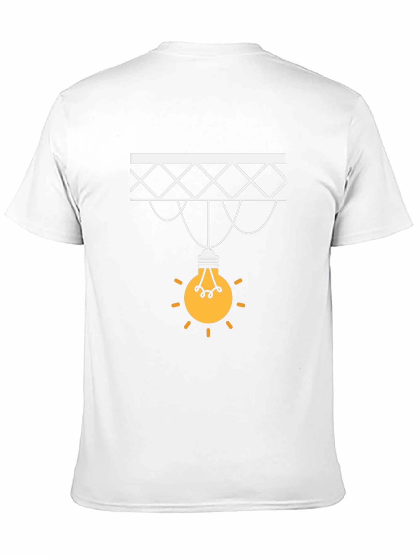 Illuminating Idea Tee - Black Graphic Print Shirt