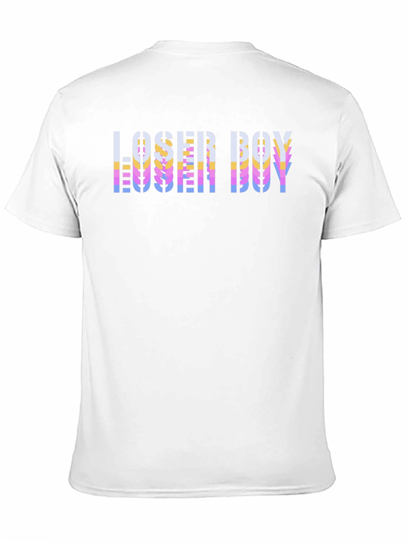 Loser Boy Graphic Print Crew Neck T-Shirt