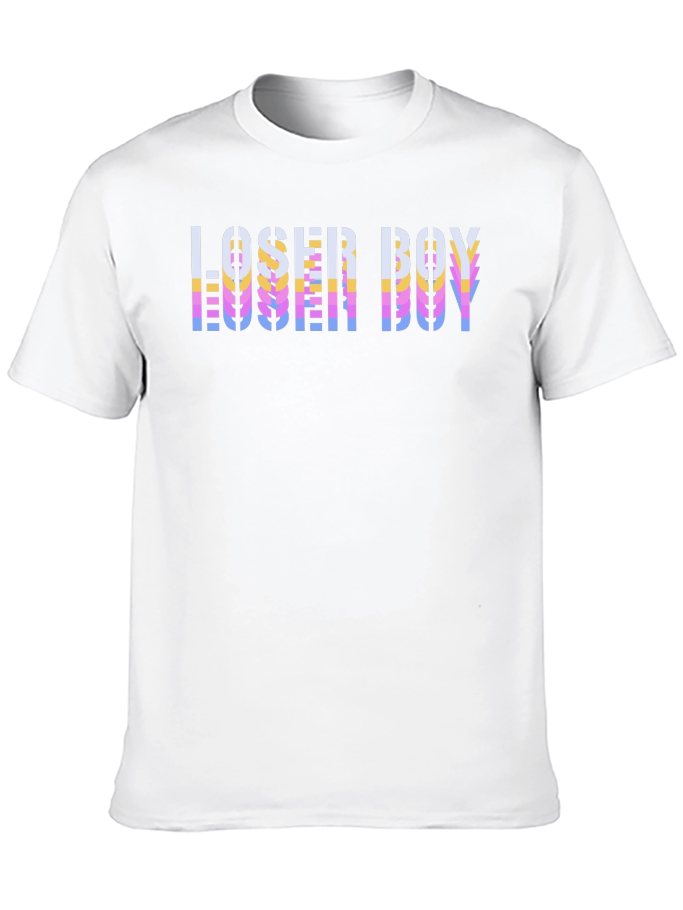 Loser Boy Graphic Print Crew Neck T-Shirt