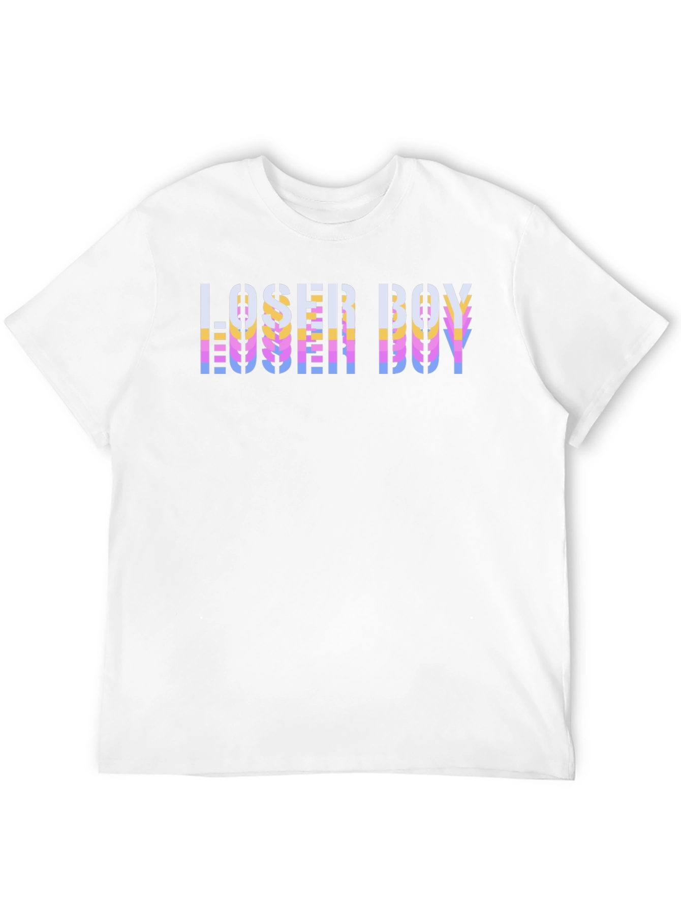 Loser Boy Graphic Print Crew Neck T-Shirt