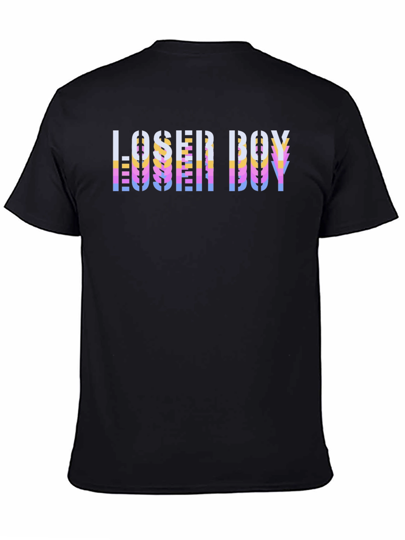 Loser Boy Graphic Print Crew Neck T-Shirt
